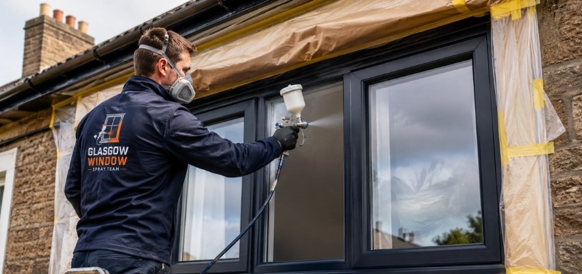 Experienced UPVC Spray Painters Using The Right Materials