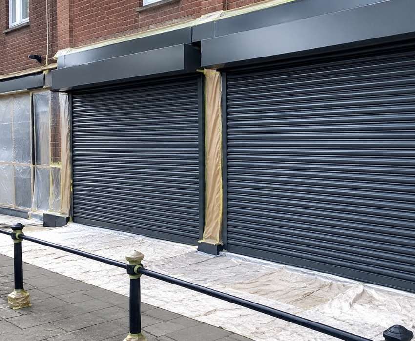 How Our Roller Shutter Spray Painting Process Works From Start To Finish