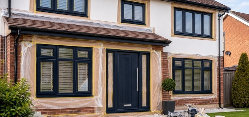 Local UPVC Spraying Specialists In Glasgow