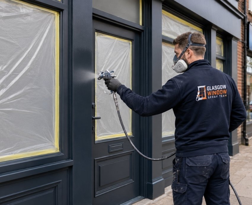Spray Painting Gets Your Building Finished Faster With Far Less Disruption