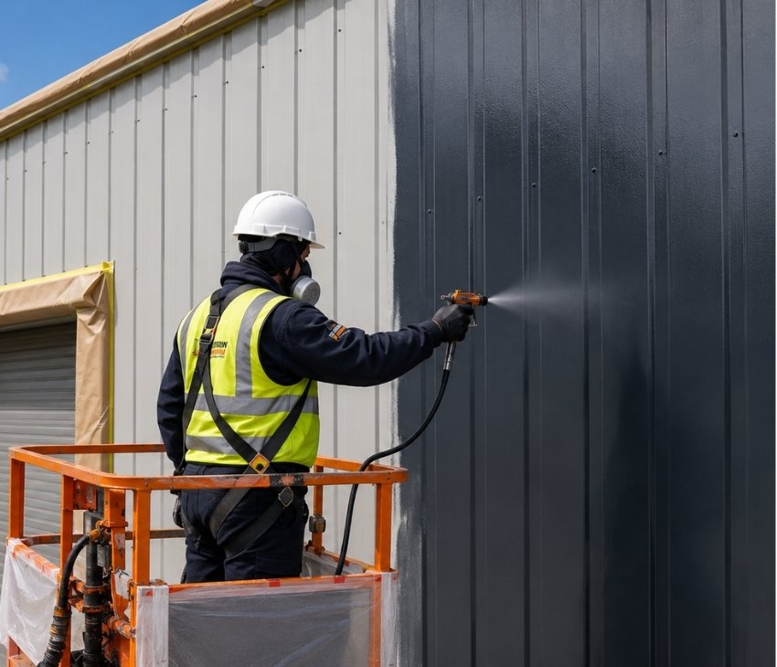 We Use Specialist Coatings for Corrosion Protection, Fire Safety and a Longer Lasting Finish