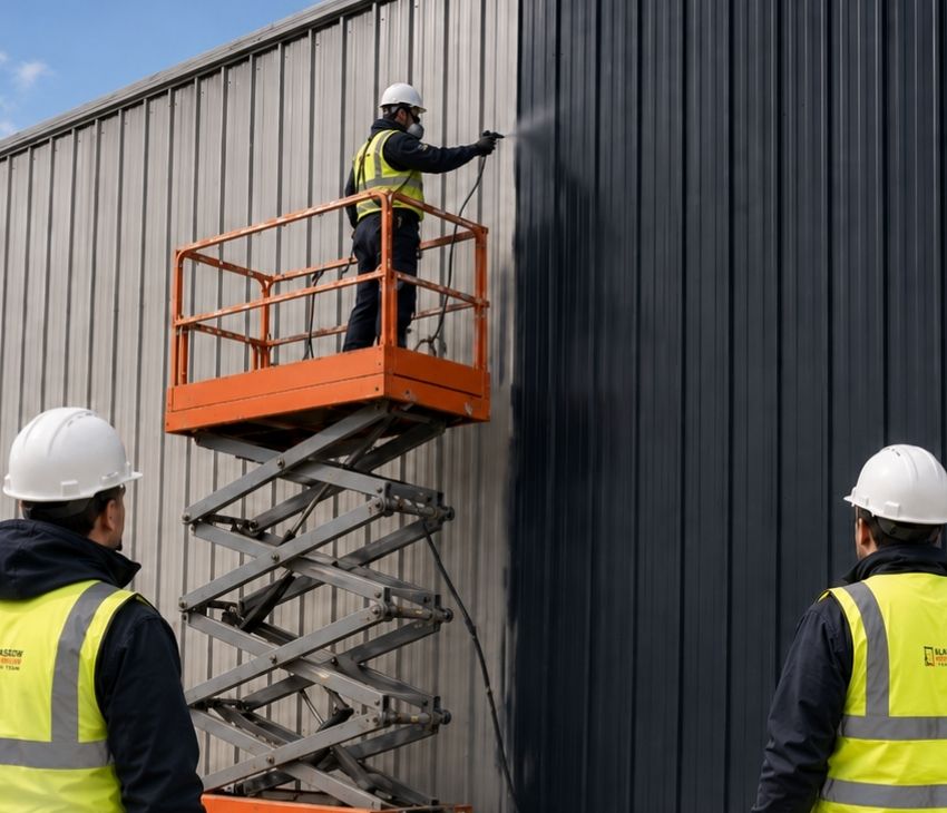 Why Businesses Across East Kilbride Choose Our Team for Their Spray Painting Projects