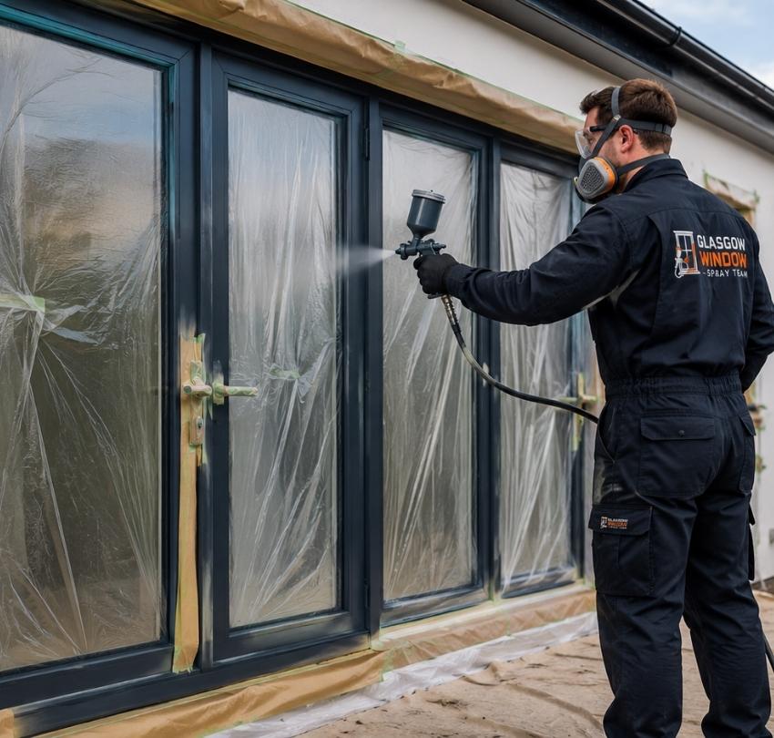 Why Glasgow Home And Business Owners Choose Spray Painting Over Full Replacements